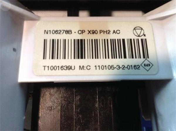 Panel climatizador dacia sandero - n106278b