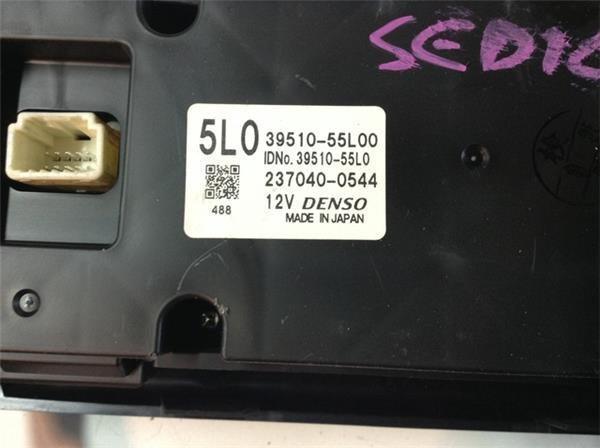 Panel climatizador suzuki sx4 - 3951055l00