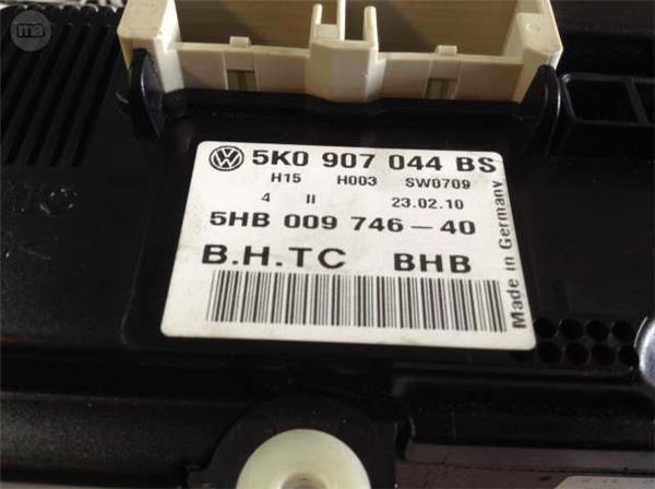 Panel climatizador volkswagen golf vi - 5k0907044bs