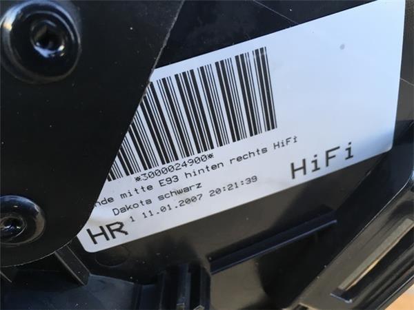 Panel de cuero trasero derecho bmw e93 - 