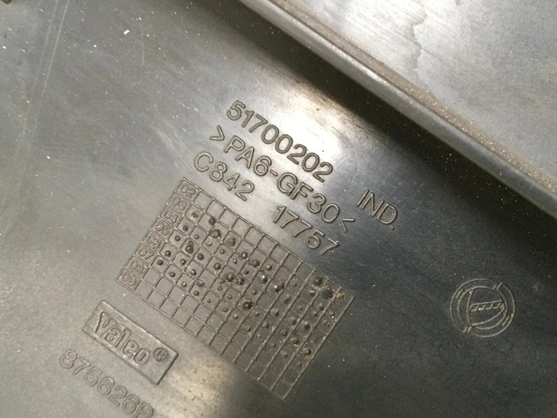 Panel frontal Fiat Panda II