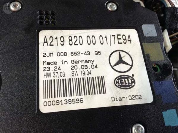 Panel luz interior mercedes cls w219 - a2198200001