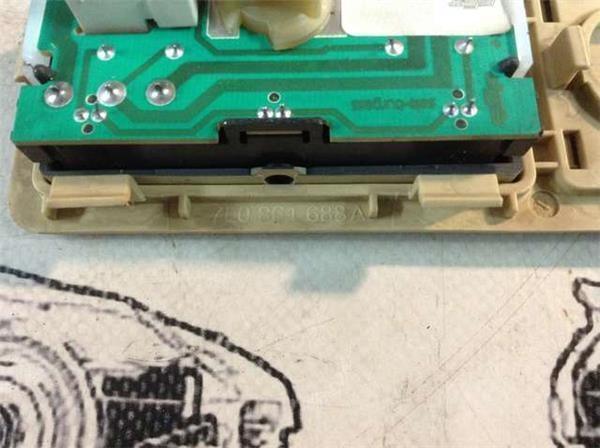 Panel luz interior vw touareg - 7l0861688a