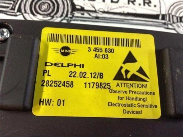 Panel luz techo mini countryman r60 - 3455630