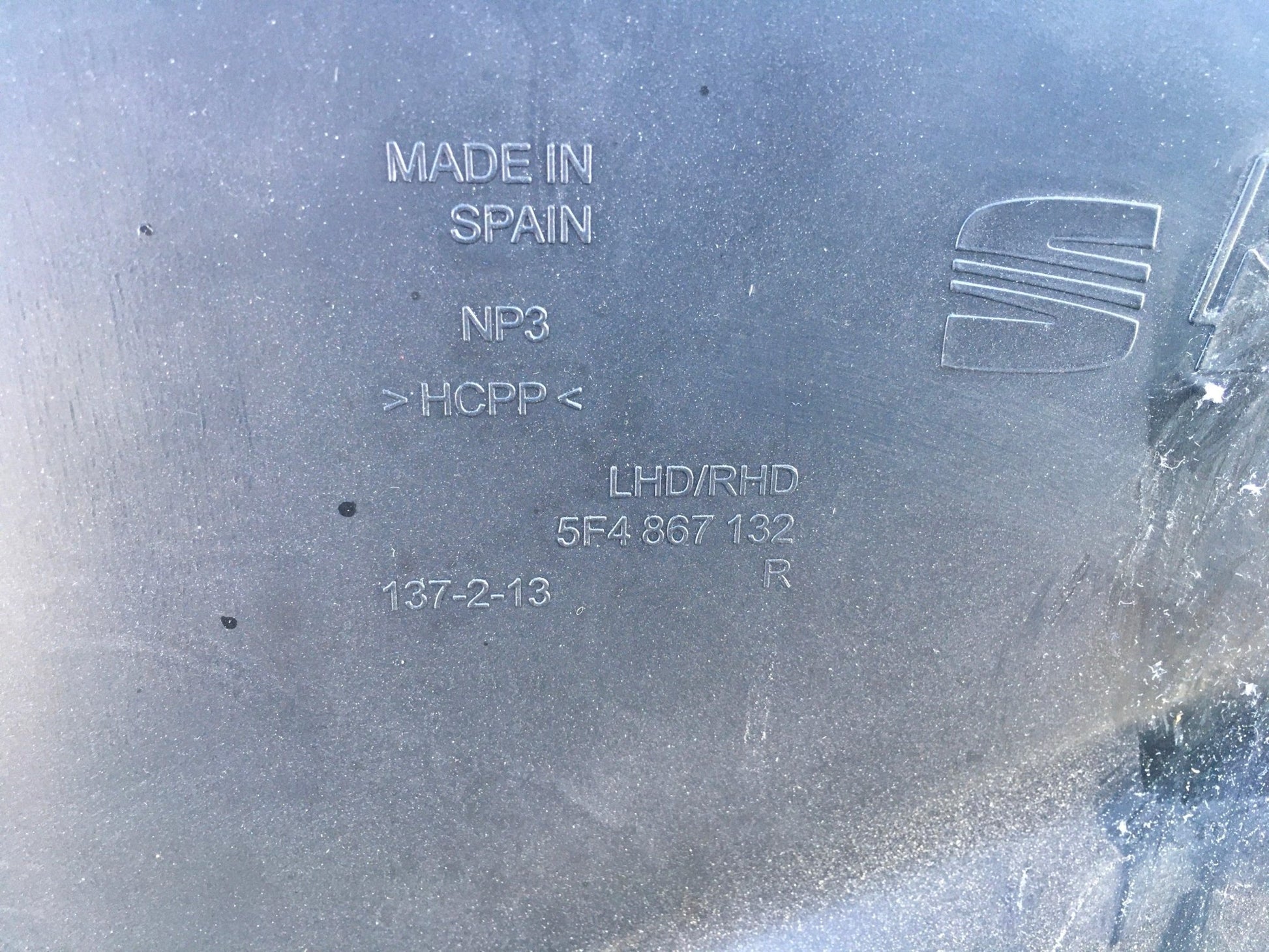 Paneles puerta Seat Leon III 5F - 5F4867132