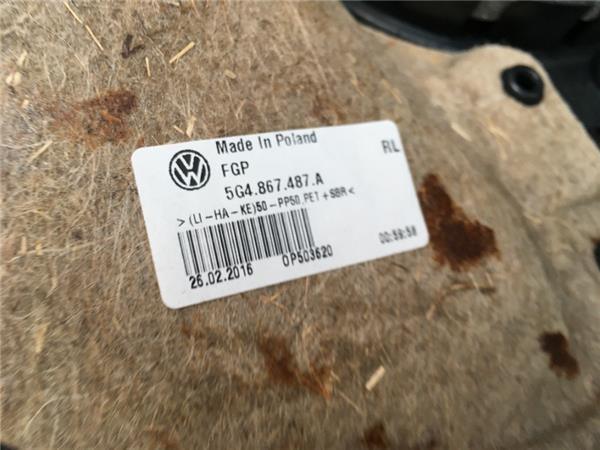Paneles Puerta traseros VW Golf 7