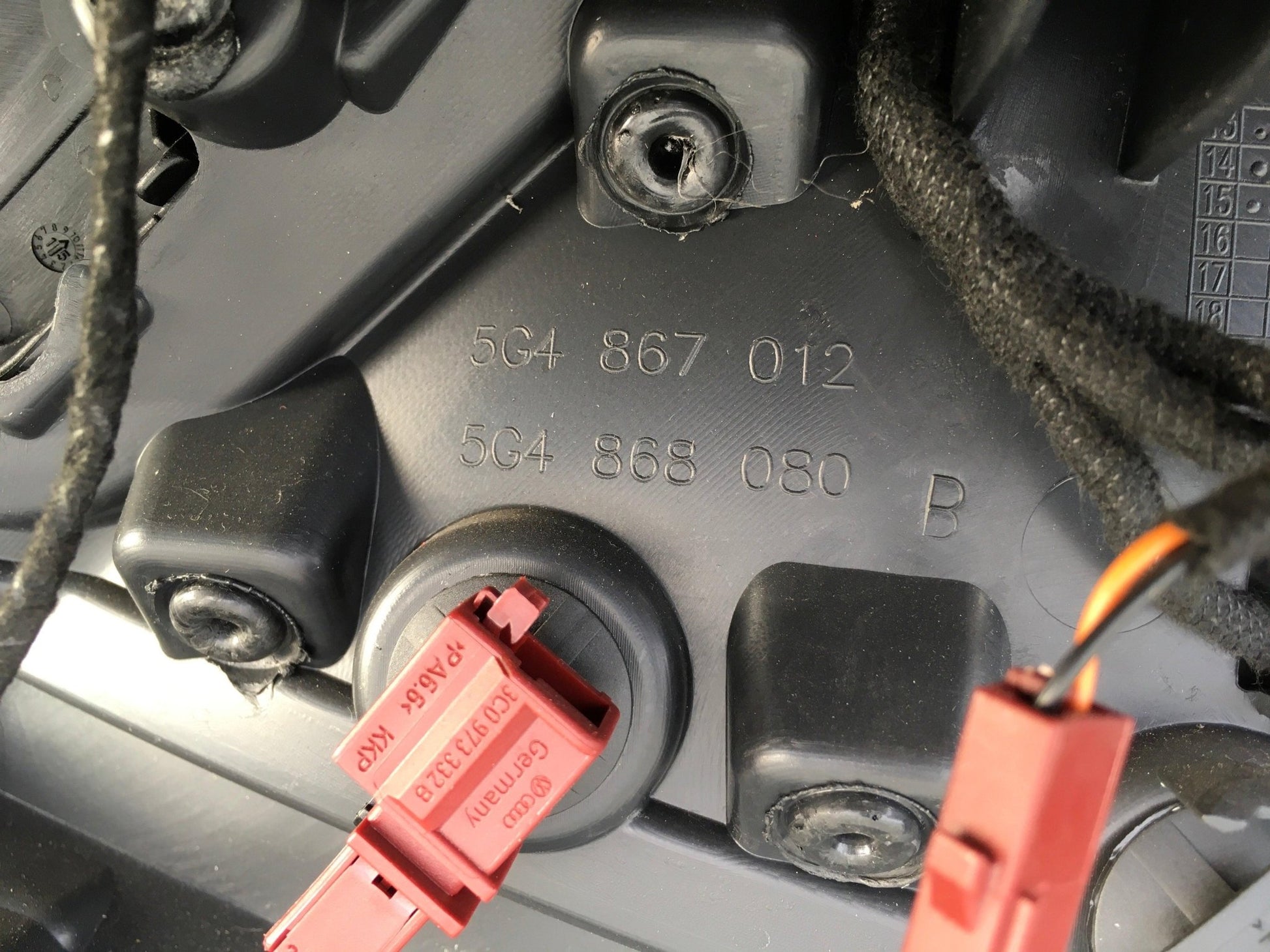 Paneles puerta VW Golf VII - 5G4867012