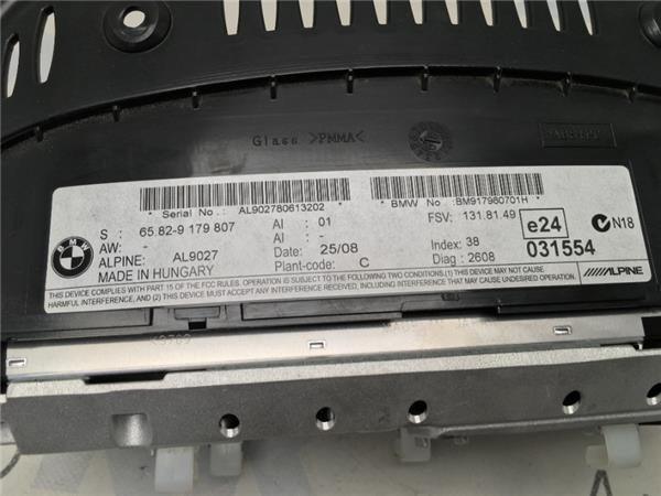 Pantalla Bmw E90 E92 E93 65829179807 - 65829179807