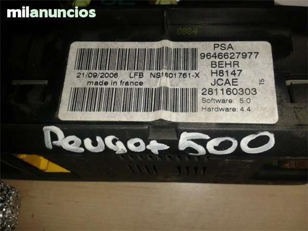 Pantalla control climatizador peugeot - 9646627977