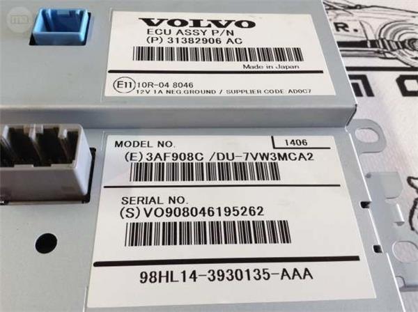 Pantalla display volvo xc70 v40 - 31382906