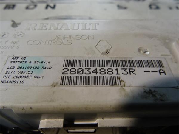 Pantalla multifuncion renault koleos - 280348813r