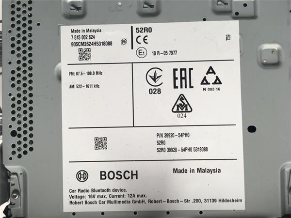 Pantalla navegador suzuki vitara iv - 7515002624