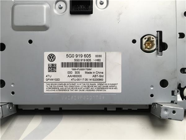Pantalla navi tactil golf vii