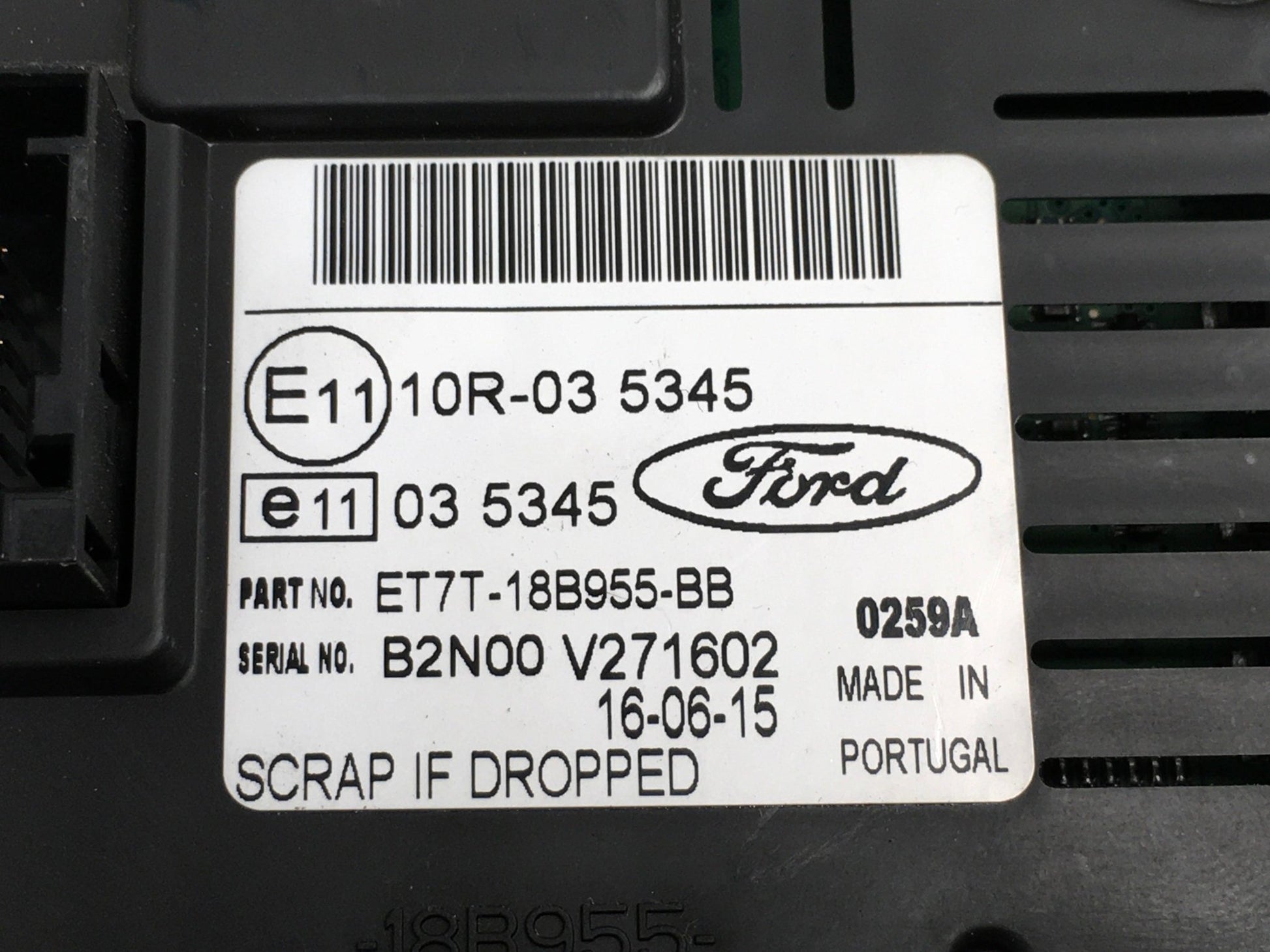 Pantalla salpicadero Ford et7t18b955bb - et7t18b955bb