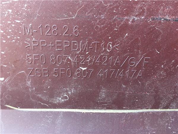 Paragolpes trasero Seat Leon 3 5F - 5f0807421