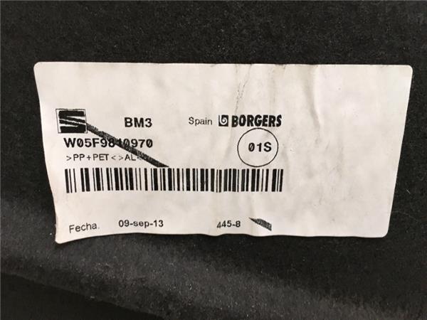 Paso rueda Trasero derecho Seat Leon 5F - 5f9810970