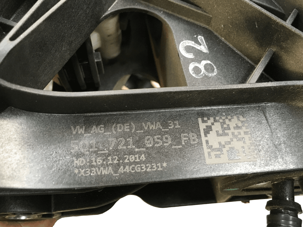 Pedal acelerador VW Golf VII - 5q1721059fb