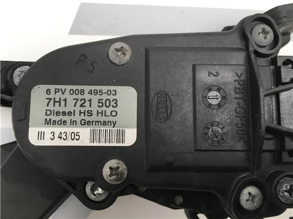 Pedal acelerador vw t5 7h1721503 - 7h1721503