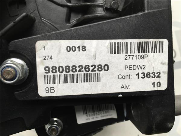 Pedal freno y embrague Peugeot 508 - 9808826280