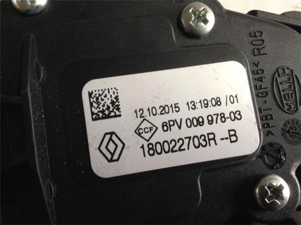 Pedal potenciometro dacia duster - 180022703r-b