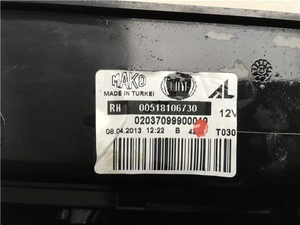 Piloto derecho Fiat Doblo II - 00518106730