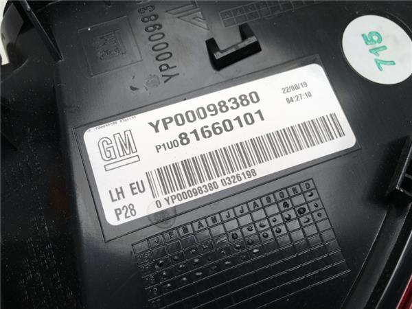 Piloto izquierdo Opel Grandland X - yp00098380