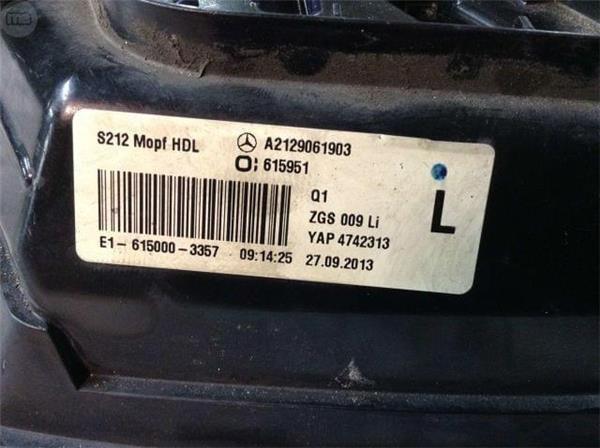 Piloto led izq interior mercedes w212 - a2129061903