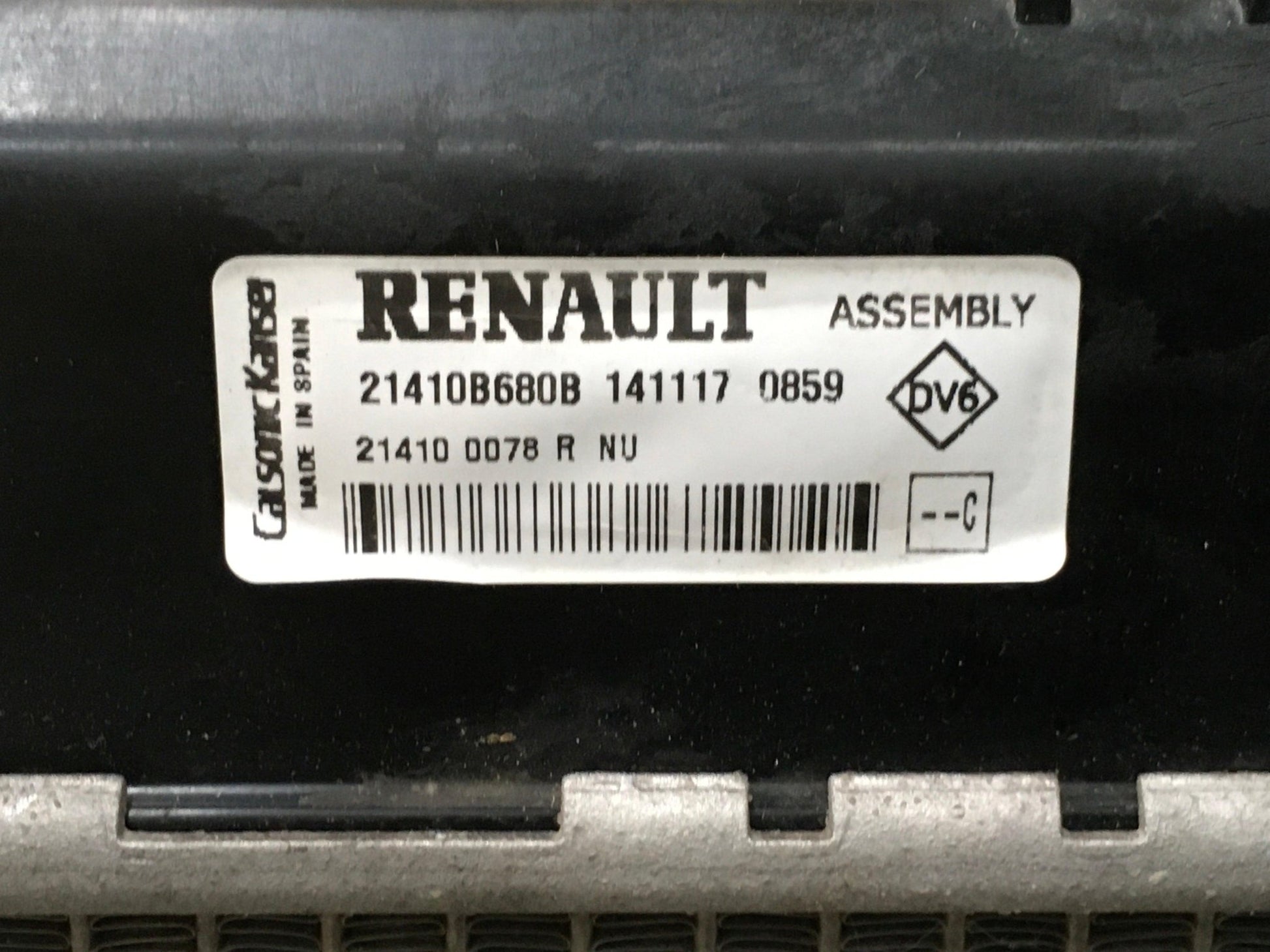 Radiador Agua Renault 21410b680b - 21410b680b