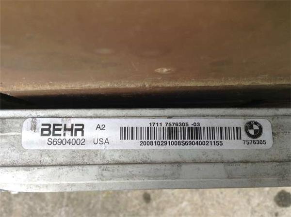 Radiador bmw e70 e71 x5m x6m - 17117576305