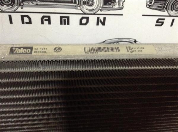 Radiador condensador alfa 147 ts - 46768973