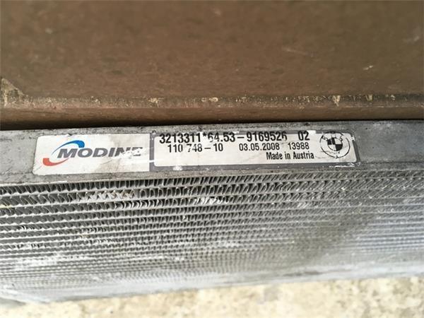 Radiador condensador bmw 6453916952602 - 6453916952602