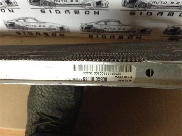 Radiador condensador nissan terrano 2 - 921100x800