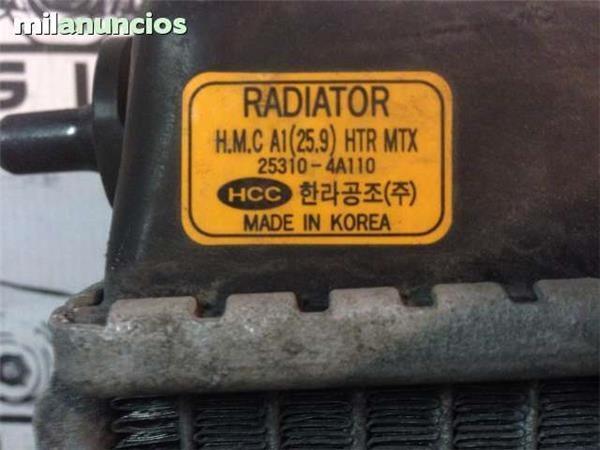 Radiador hyundai starex - 25310-a110
