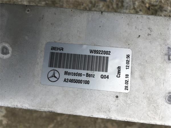 Radiador intercooler mercedesa2465000100 - AutoRR mercedesa2465000100