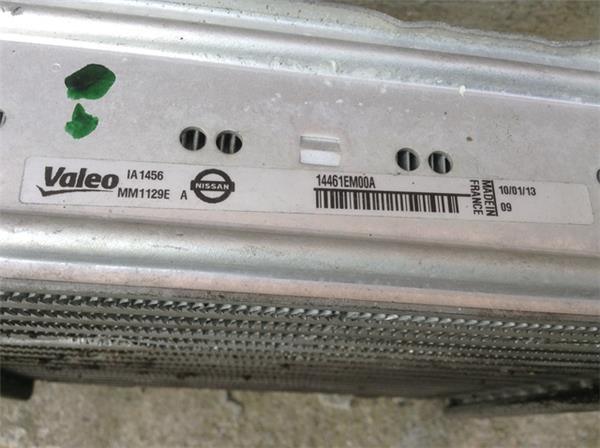 Radiador intercooler nissan juke 1.5dci - 1441em00a