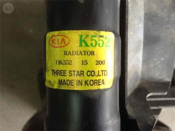 Radiador kia carnival 2.9 crdi - 0k55215200
