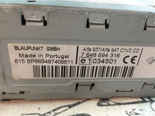 RADIO CD ALFA 147 7646694316 - 7646694316