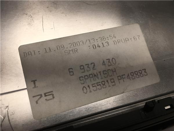 Radio CD Bmw Serie 3 E46 6932430 - 6932430