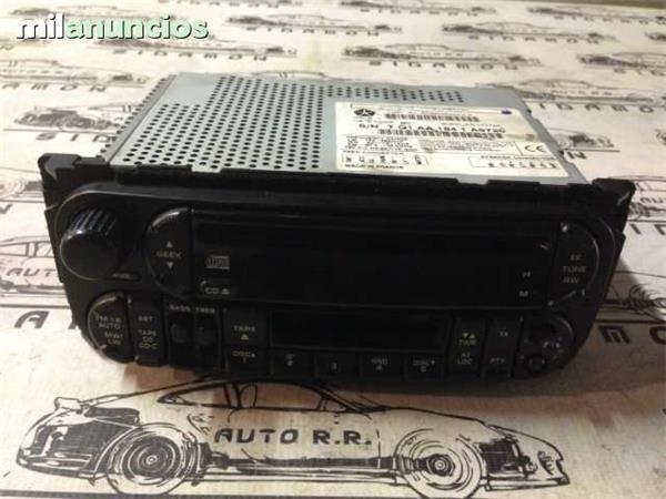 Radio cd cassette chrysler / jeep - p04858543ag-a