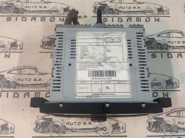 Radio cd chevrolet aveo 96647737 - 96647737