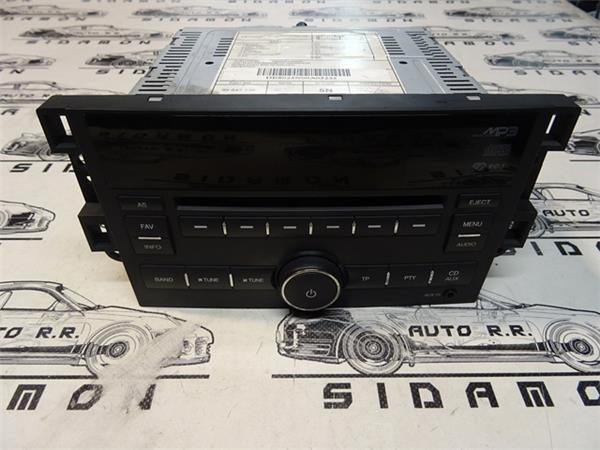 Radio cd chevrolet captiva 96647739 - 96647739