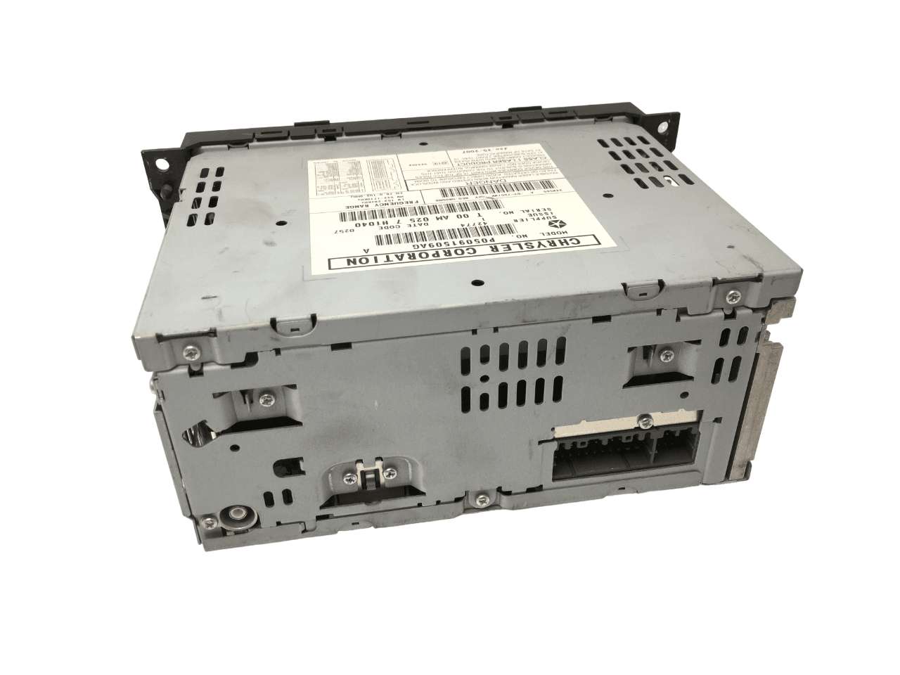 Radio CD Jeep P05091509AG - P05091509AG