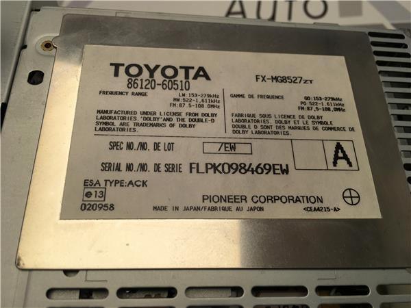 Radio CD Land Cruiser J120 - 8612060510