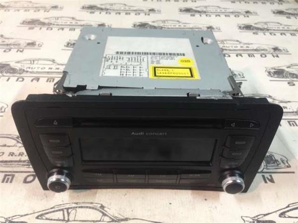 RADIO CD MP3 AUDI A3 8P 8P0035186P - 8P0035186P