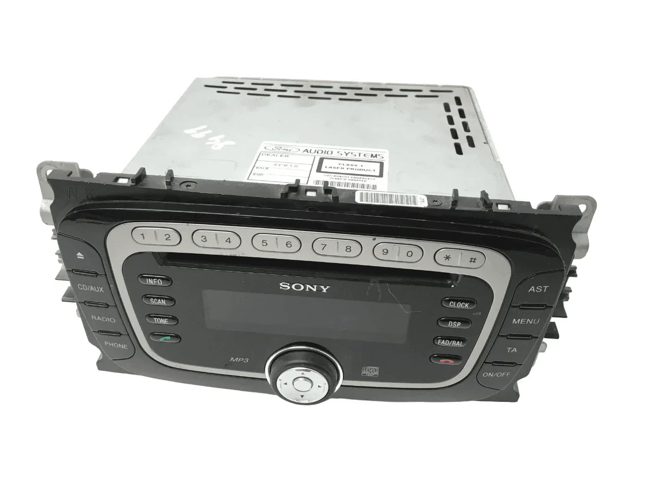 Radio cd mp3 ford bs7t18c939ag