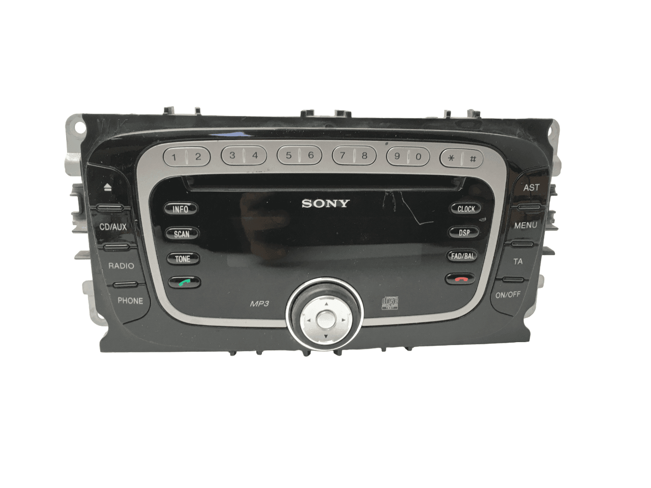 Radio cd mp3 ford bs7t18c939ag - CD345MCA