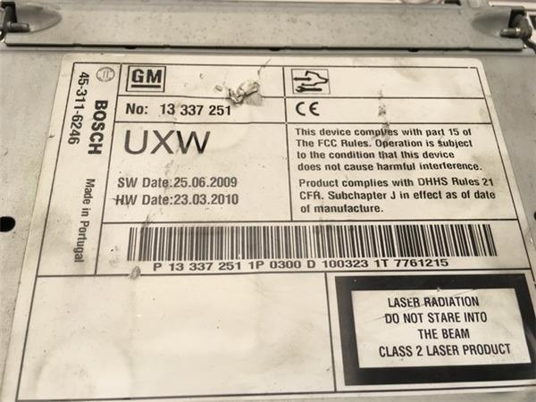 Radio cd opel astra vectra - 453116246