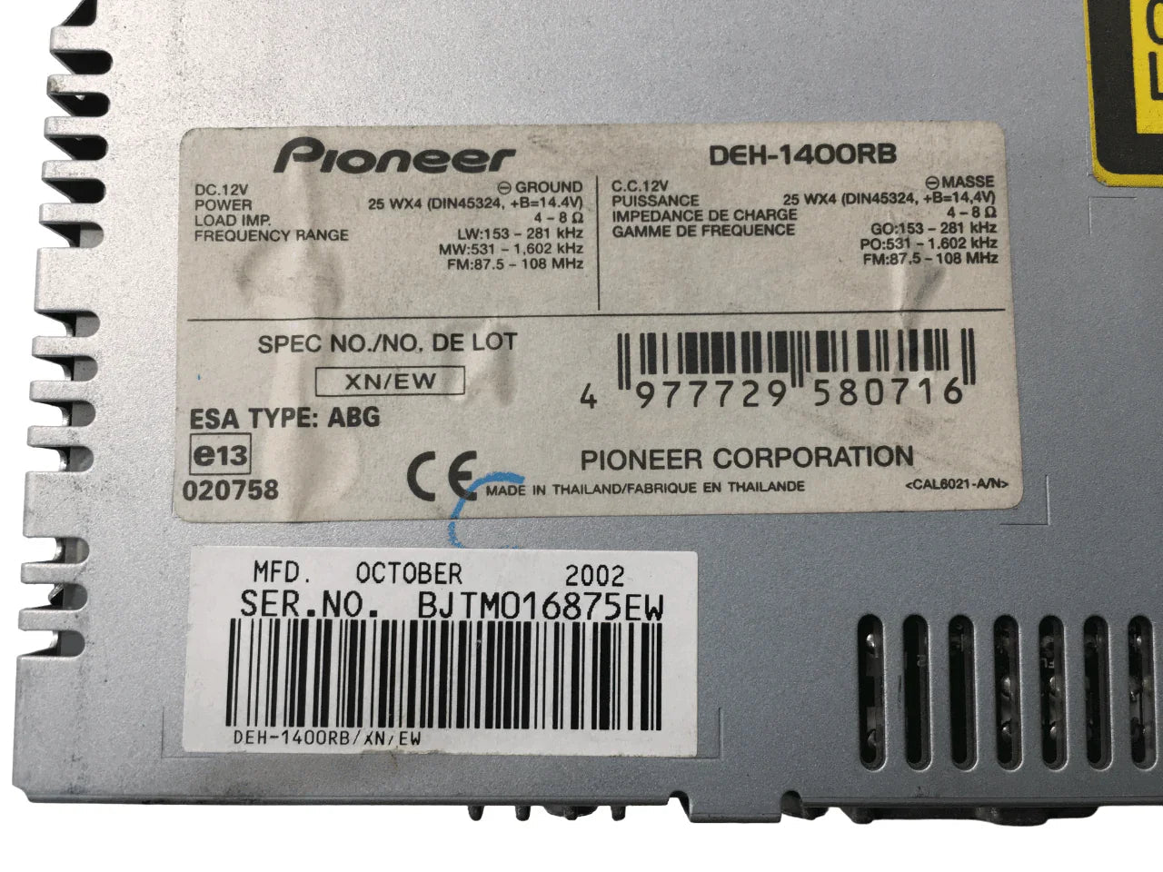 Radio CD Pioneer