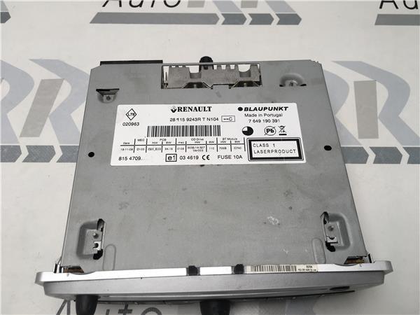 Radio CD Renault Megane III 281159243r - 281159243r