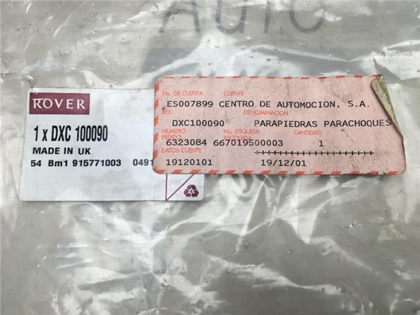 Rejilla delantera Rover 400 45 MG ZS